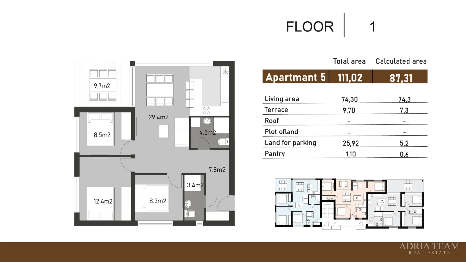 novogradnja nin – 3-sobni apartman s terasom i 2 parkirna mjesta - slika 11