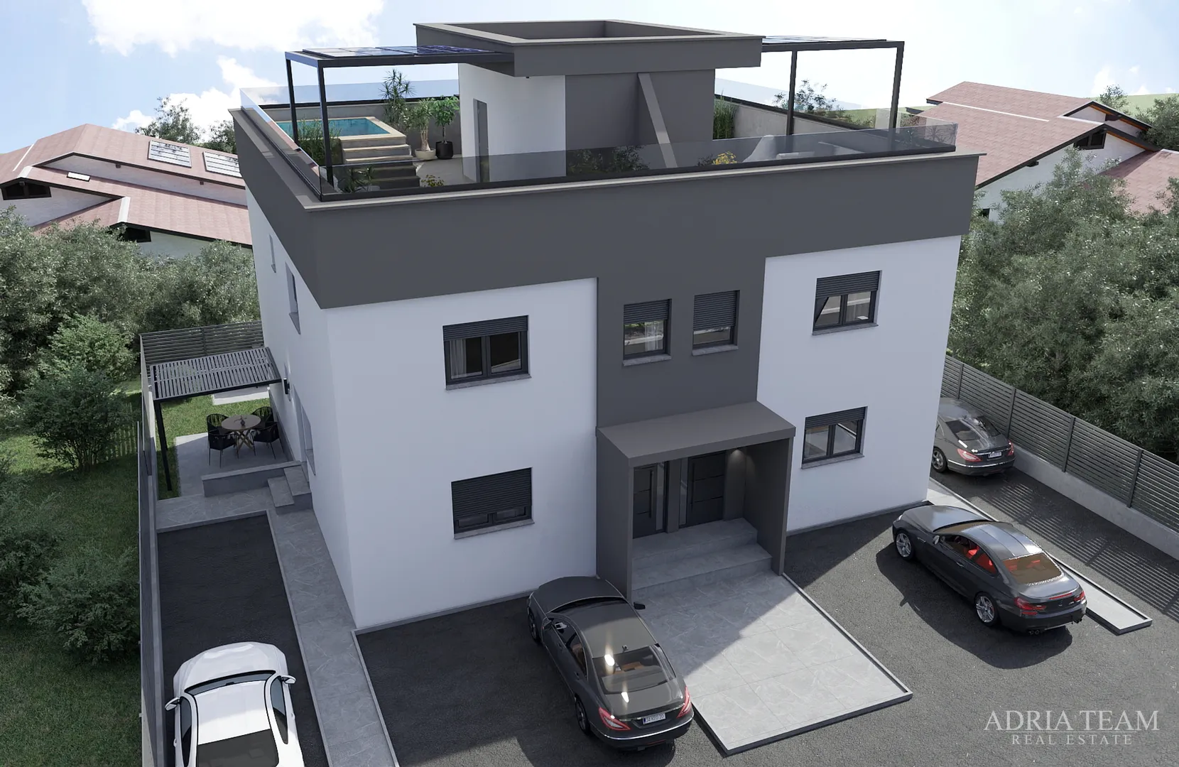 apartmani s prostranim dvorištem, novogradnja - vir - slika 2