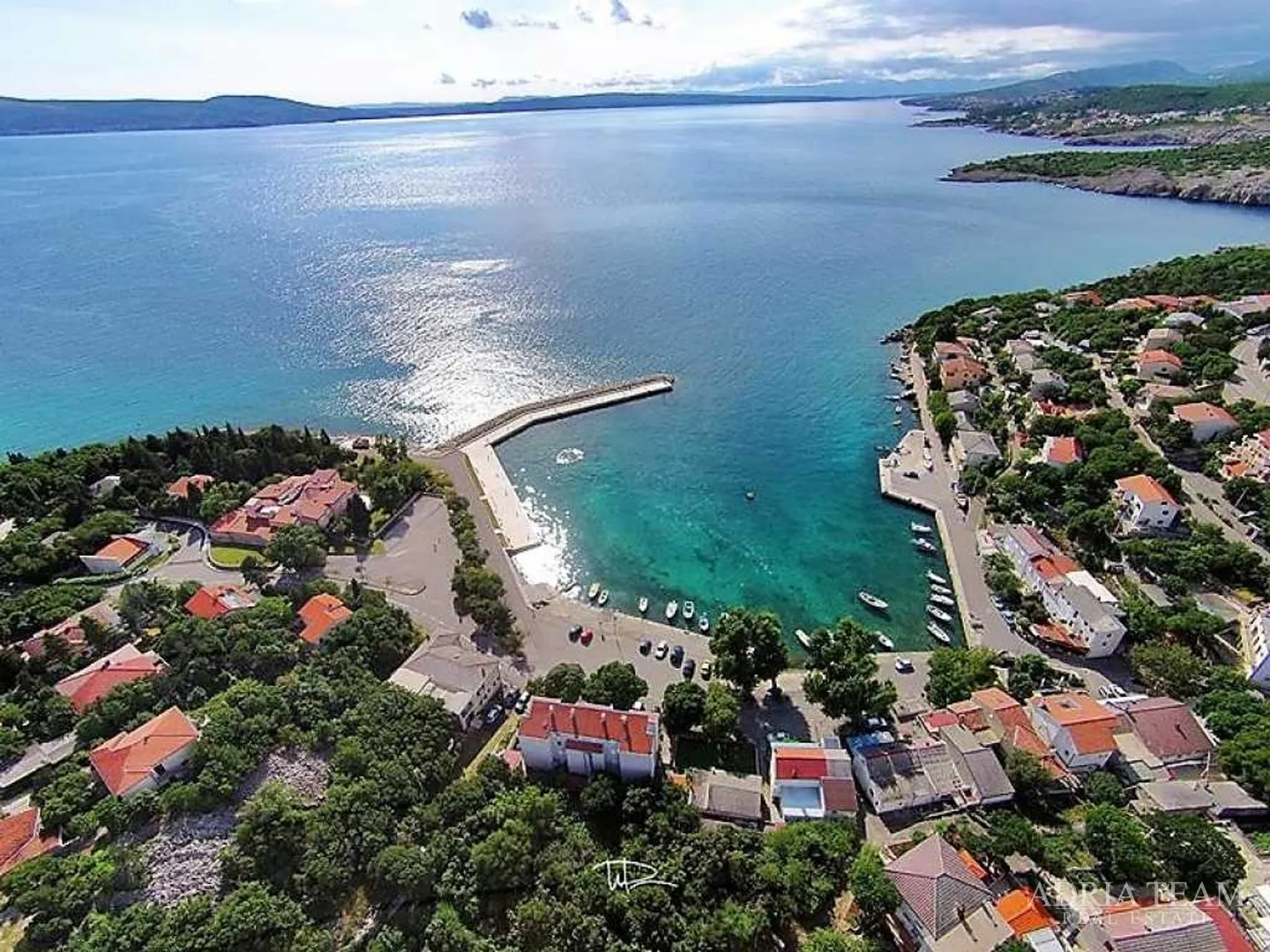građevinsko zemljište s pogledom na more, novi vinodolski - klenovica - slika 2