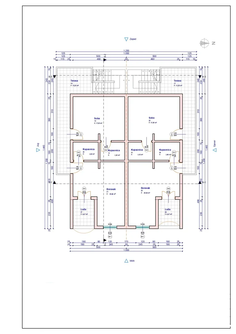 polovica kuće s tri apartmana, izvrsna pozicija! 140 m od plaže, povljana - pag - slika 57