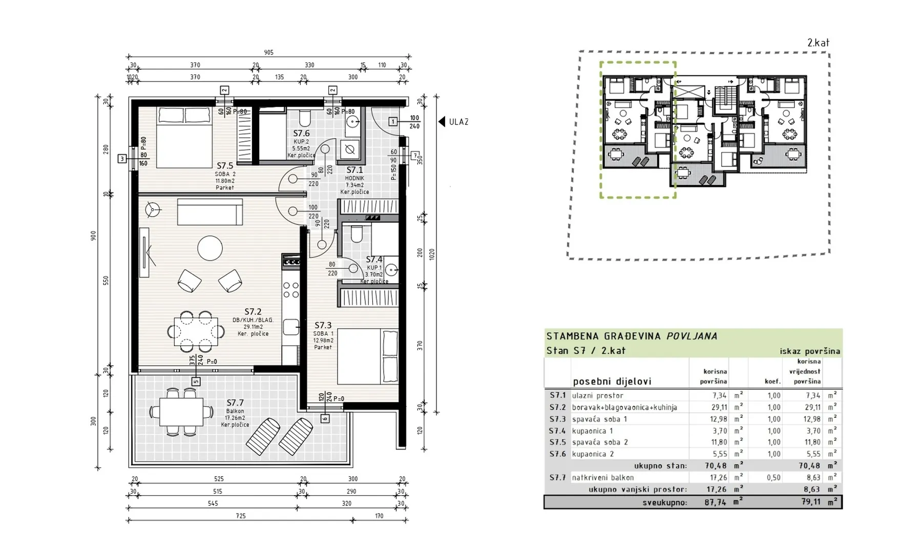 moderni apartmani u novogradnji - povljana, pag (zapad) - slika 29