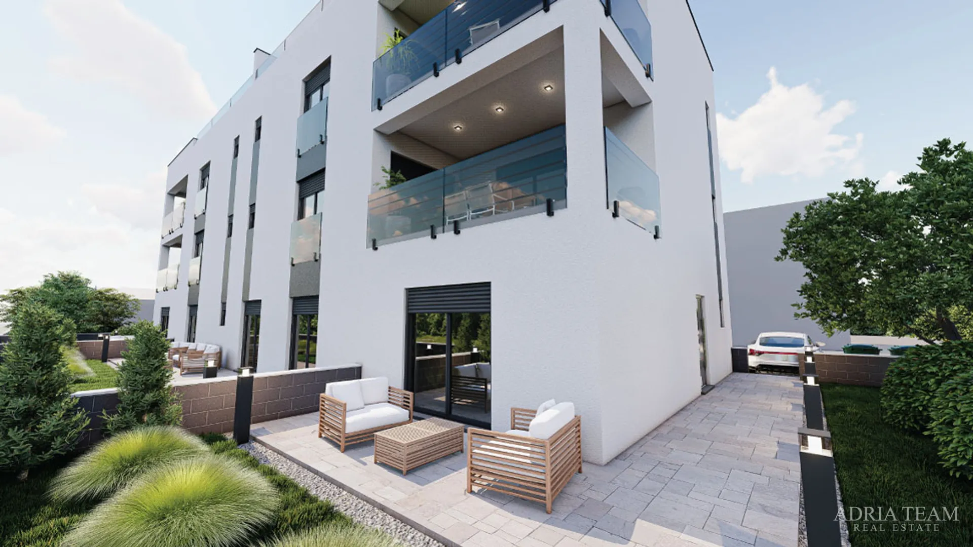 ljetna akcija! penthouse s krovnom terasom i pogledom na more, 400 m od mora, sabunike - zadar - slika 3