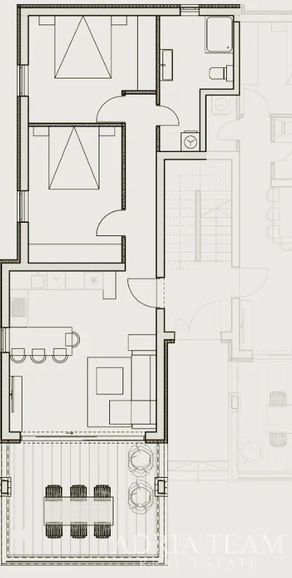 apartmani u stambenoj zgradi novalja,pag - slika 4