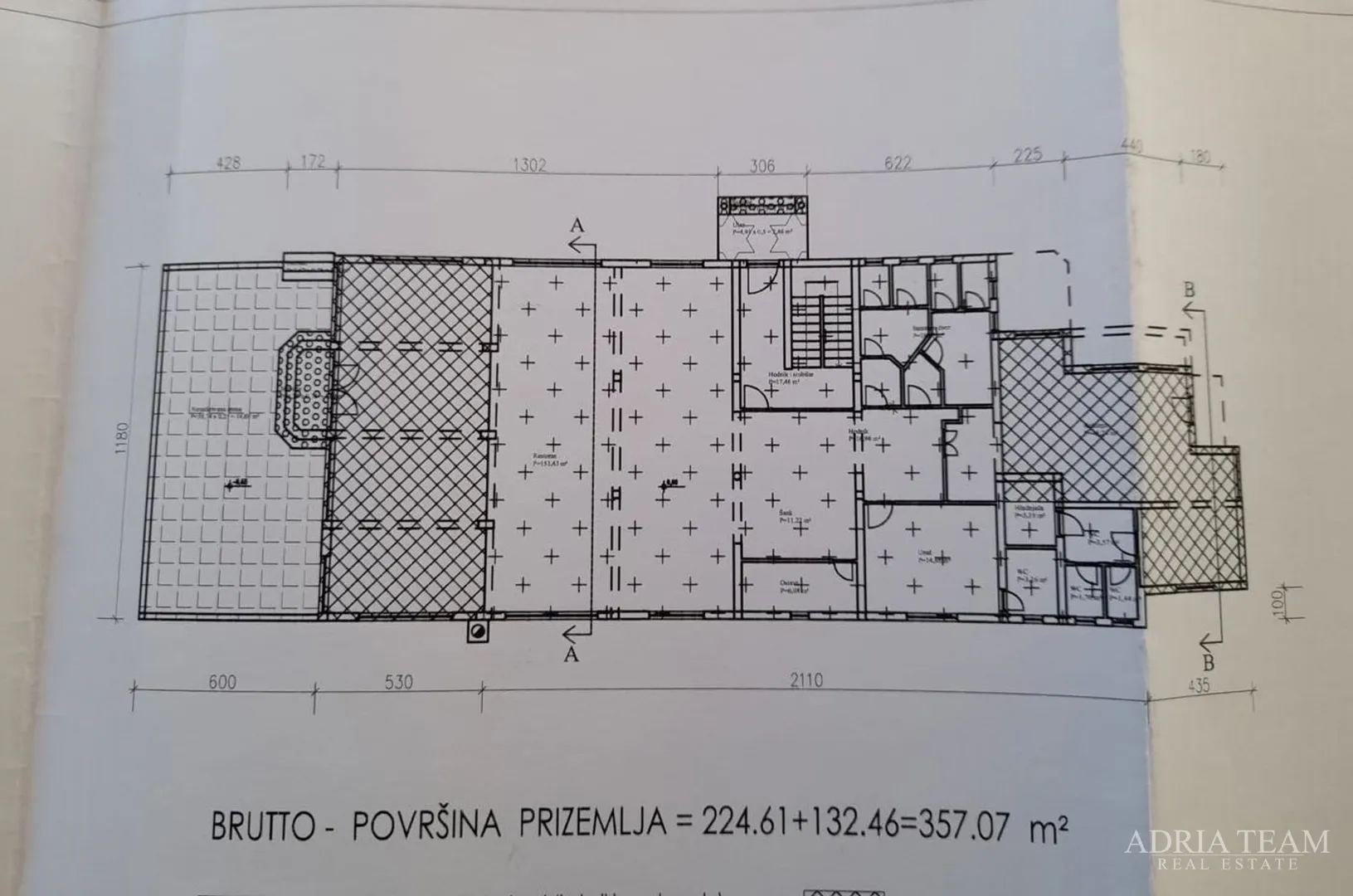 hotel - sukošan, prvi red do mora - slika 13