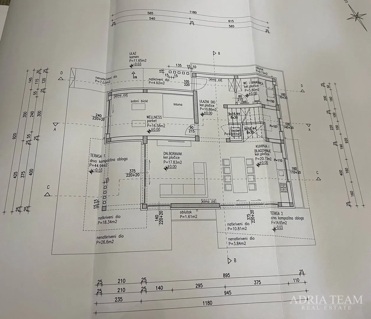 vila s bazenom u novogradnji - zaton - slika 82