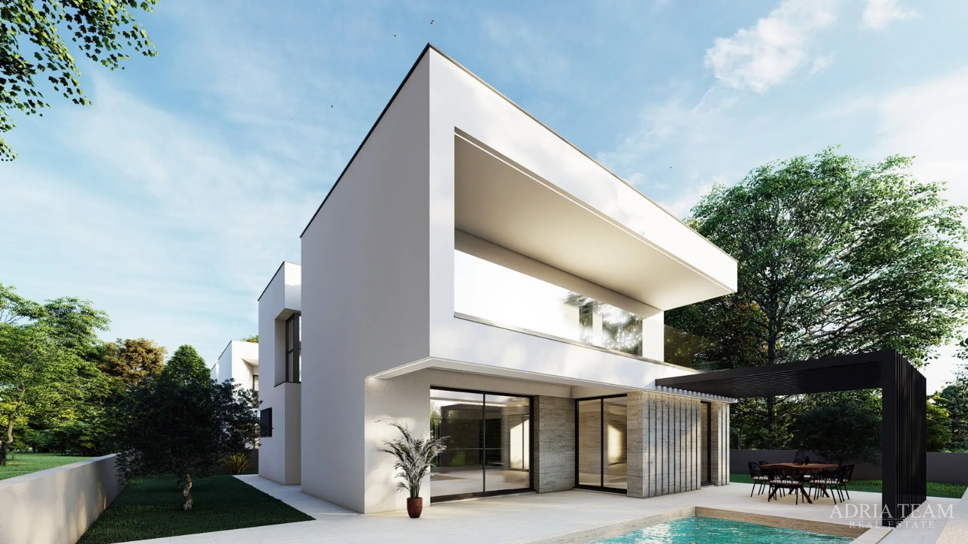 kuća udaljena 120 m od mora, novogradnja - privlaka - slika 2