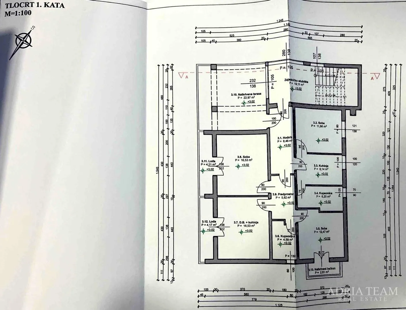 kuća s deset stambenih jedinica blizu centra s pogledom na more - novalja, pag - slika 54