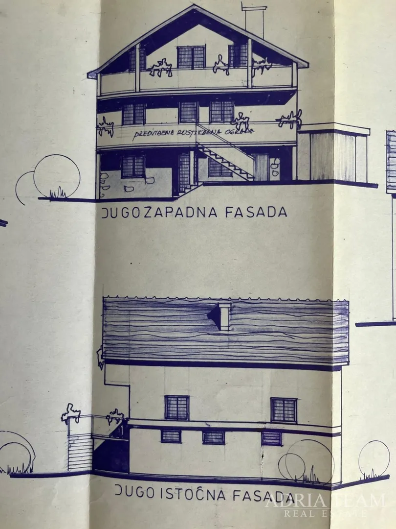 preuređena apartmanska kuća 200 m od mora, garaža i vrt - gornji karin - slika 32
