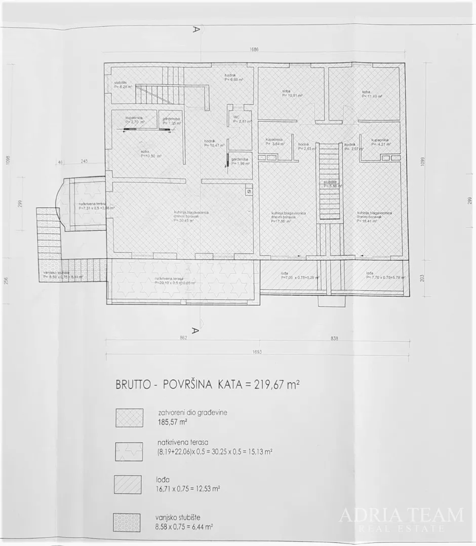 apartmanska kuća sa 7 apartmana, privlaka - slika 53