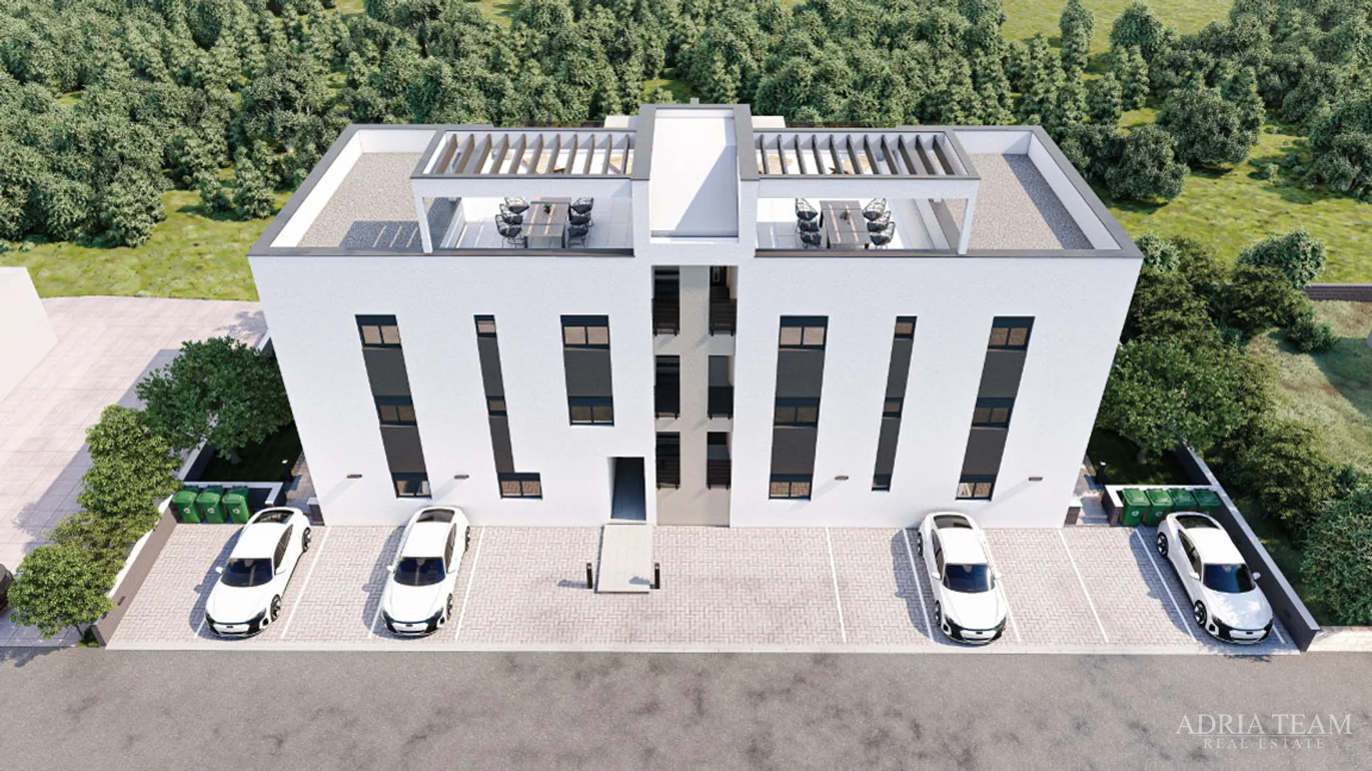 ljetna akcija! penthouse s krovnom terasom i pogledom na more, 400 m od mora, sabunike - zadar - slika 2