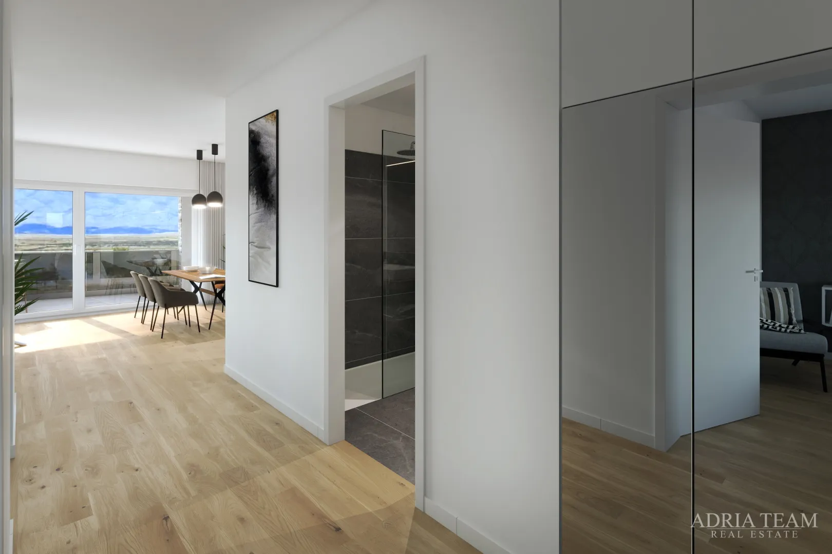 apartmani u stambenoj zgradi na prvom katu, novogradnja - vir - slika 11