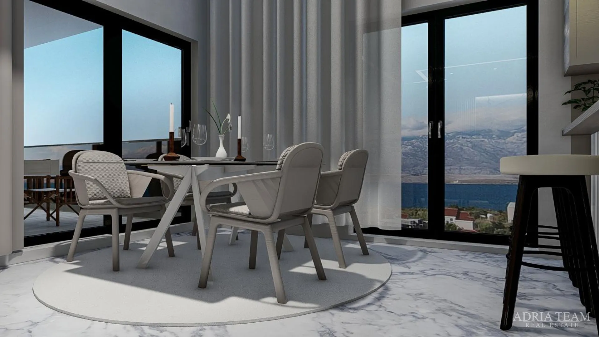 ljetna akcija! penthouse s krovnom terasom i pogledom na more, 400 m od mora, sabunike - zadar - slika 25