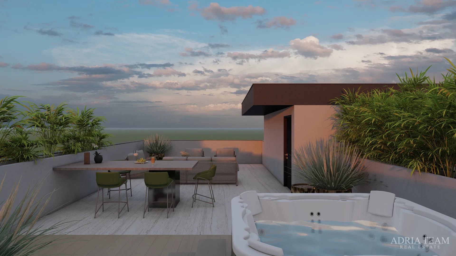 apartmani udaljeni 300 m od plaže, novogradnja, pogled na more - privlaka - slika 31