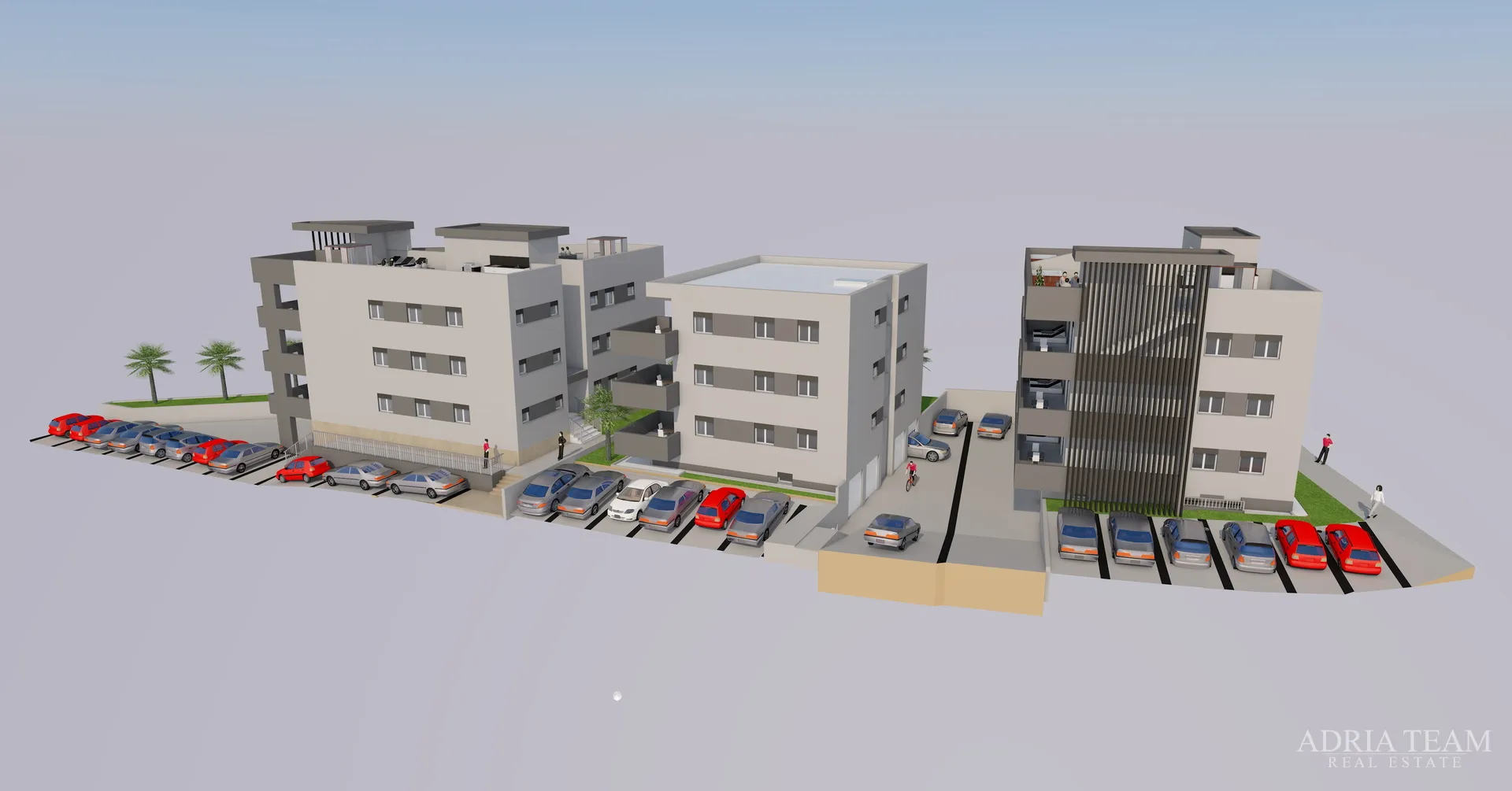 apartmani u novogradnji s pogledom na more i gratis parkingom - sukošan - slika 3