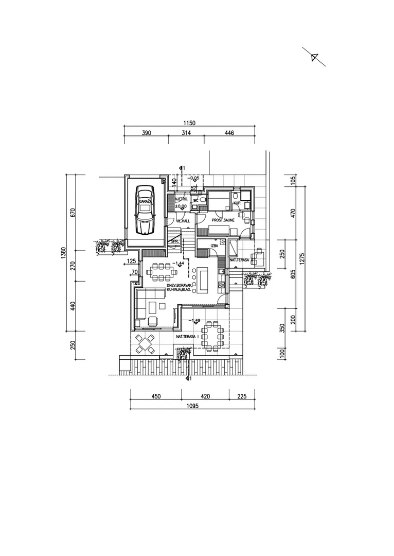elegantna vila s bazenom – novalja, škuncini stani - slika 38