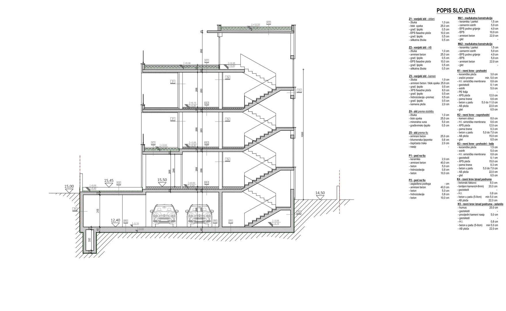 apartmani udaljeni 120 m od mora, pogled na more, novogradnja - diklo, zadar - slika 23