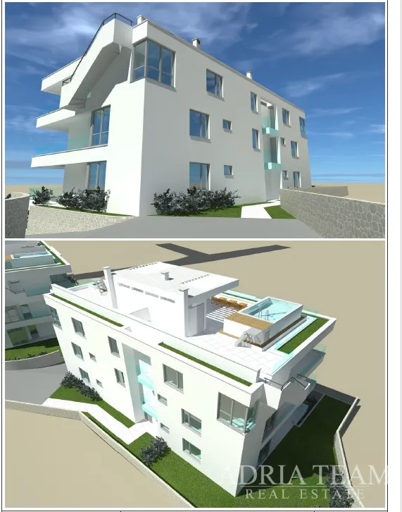 novogradnja – apartmani u povljani (otok pag) | 800 m od mora - slika 2