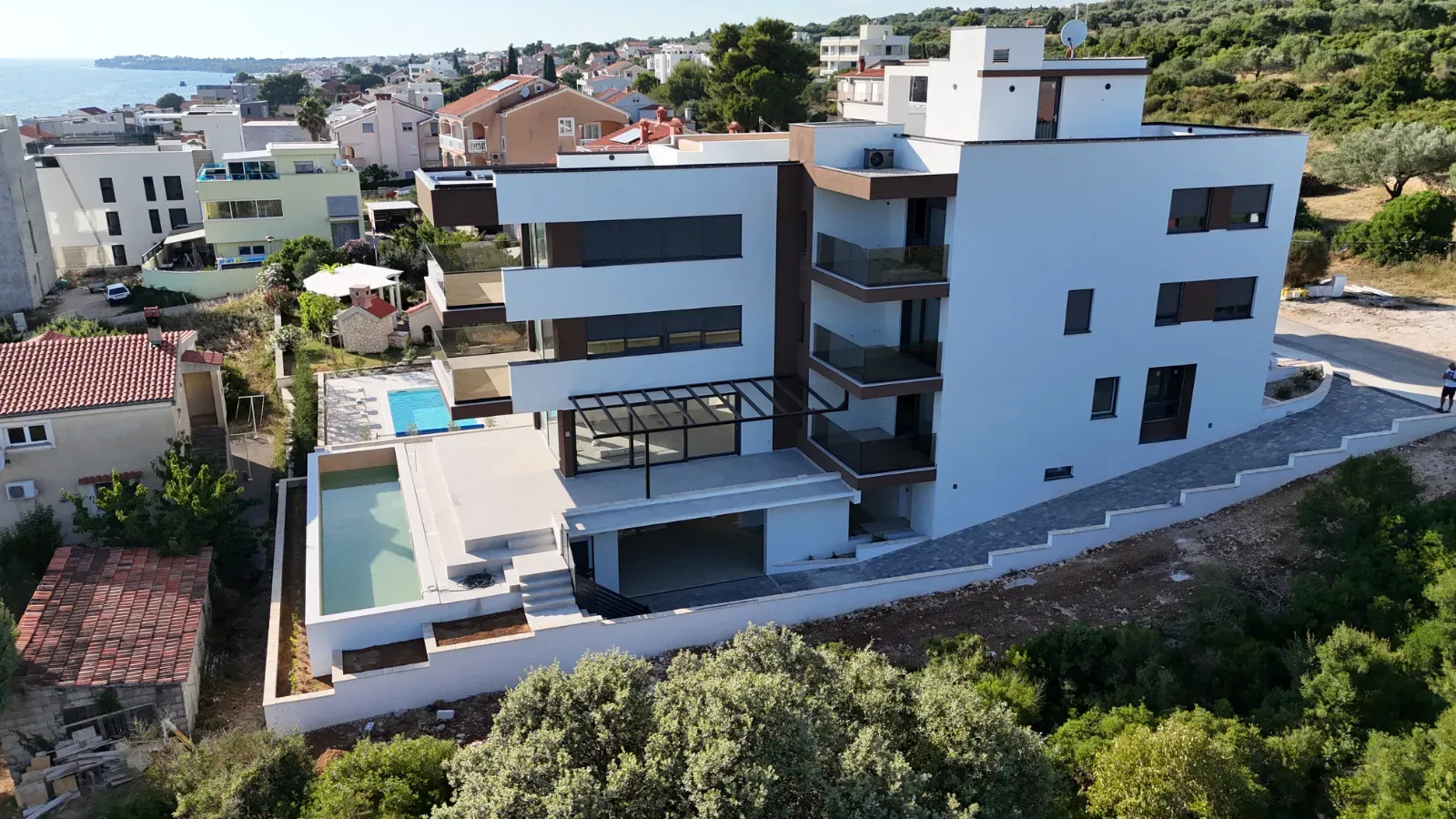 luksuzni apartmani udaljeni 80 m od mora, novogradnja - kožino - slika 2