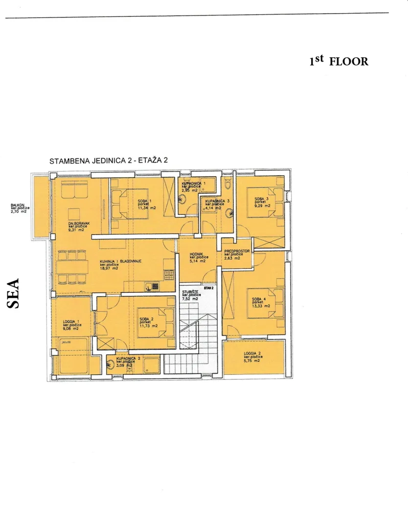 apartmani, prvi red do mora, vir - zadar izvrsna prilika!!! - slika 31