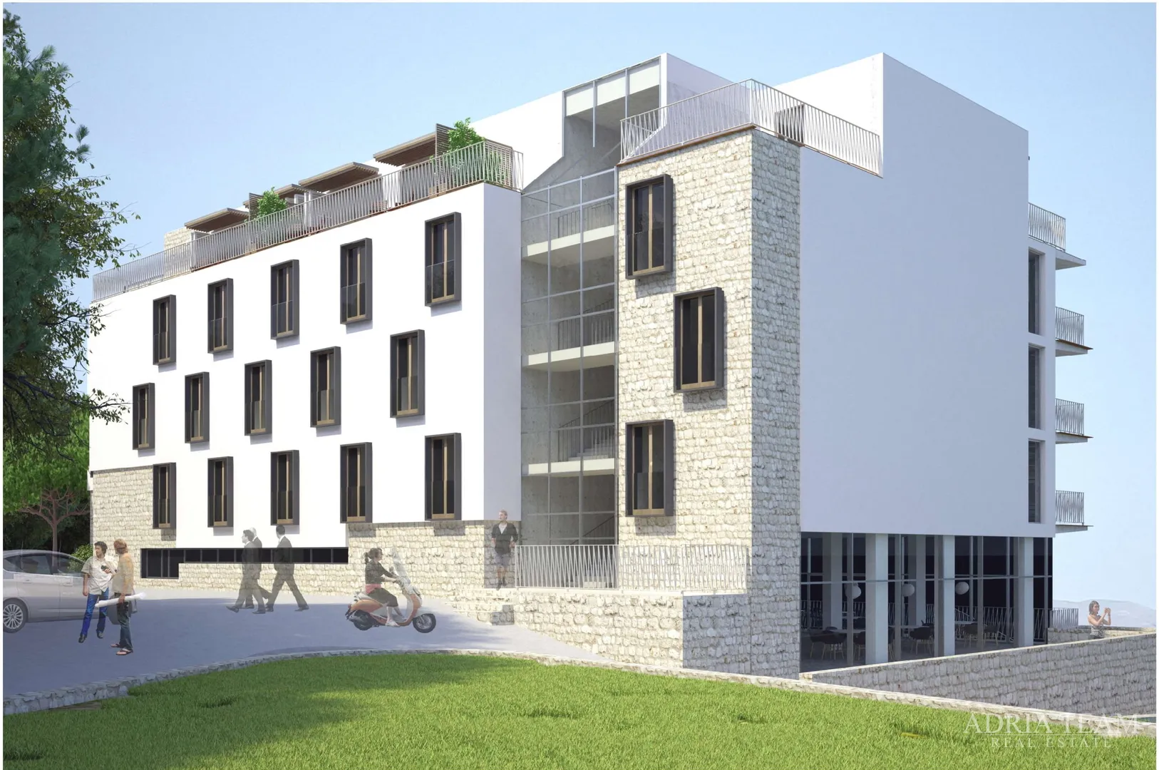 ekskluzivno!!! hotel 3***, 1. red do mora, top - pozicija! - slika 7