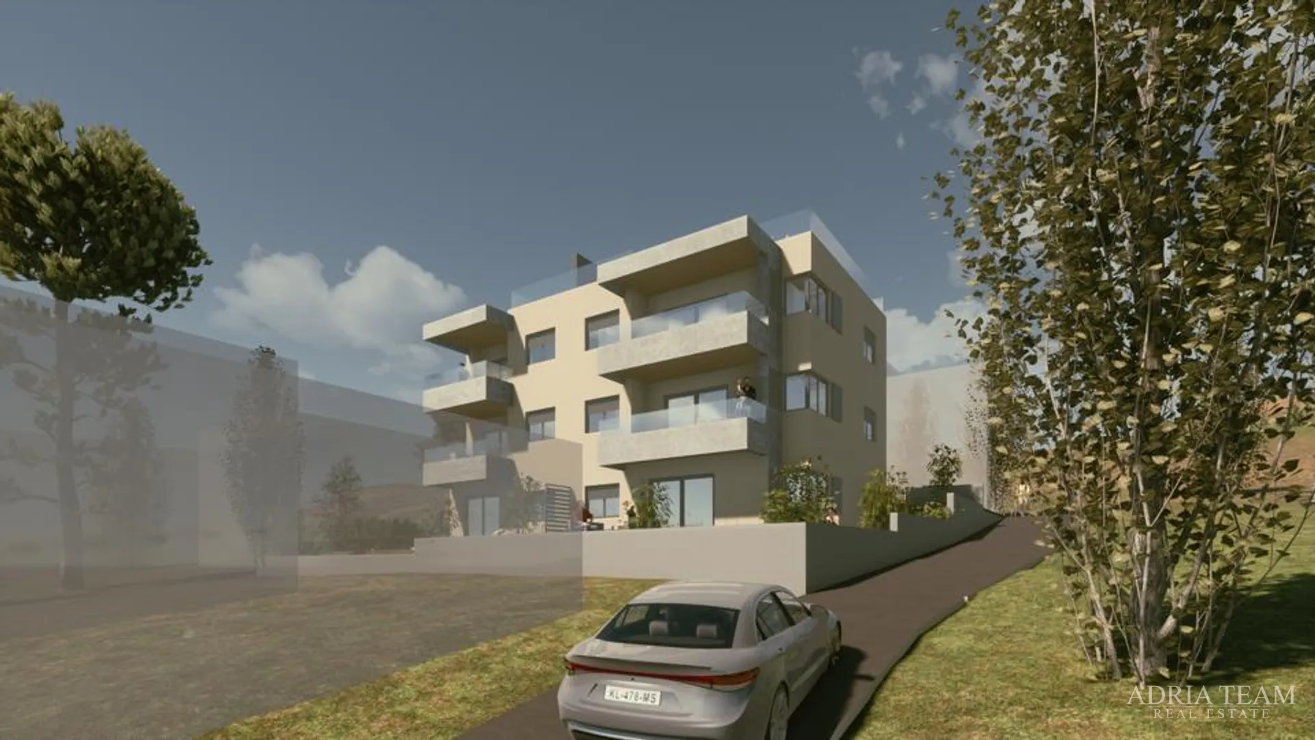 apartmani u stambenoj zgradi u novogradnji, prekrasan pogled, 45 m od mora - vinjerac - slika 28
