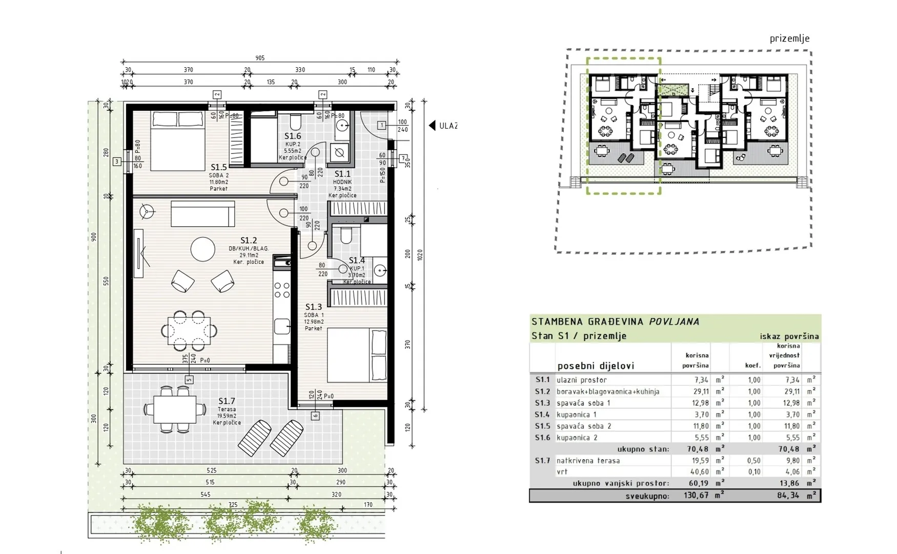 moderni apartmani u novogradnji - povljana, pag (zapad) - slika 25