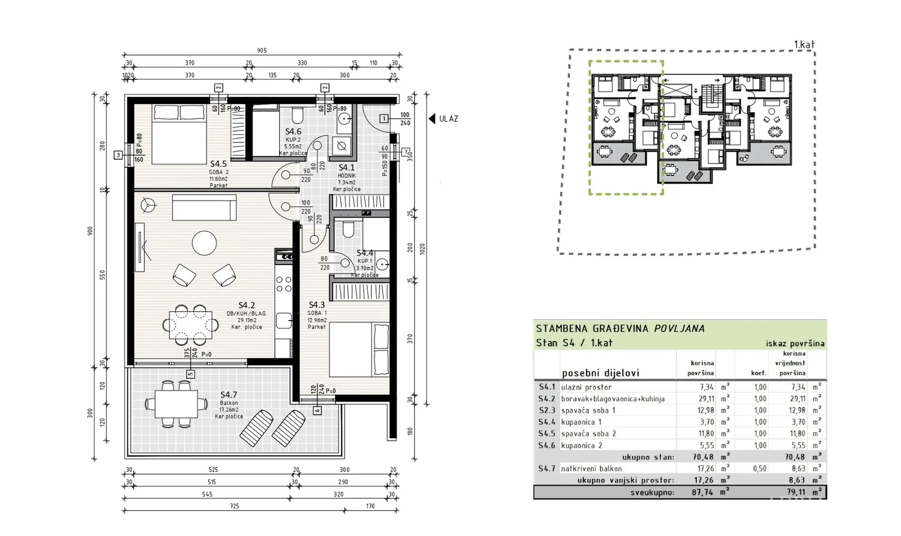 moderni apartmani u novogradnji - povljana, pag (zapad) - slika 27