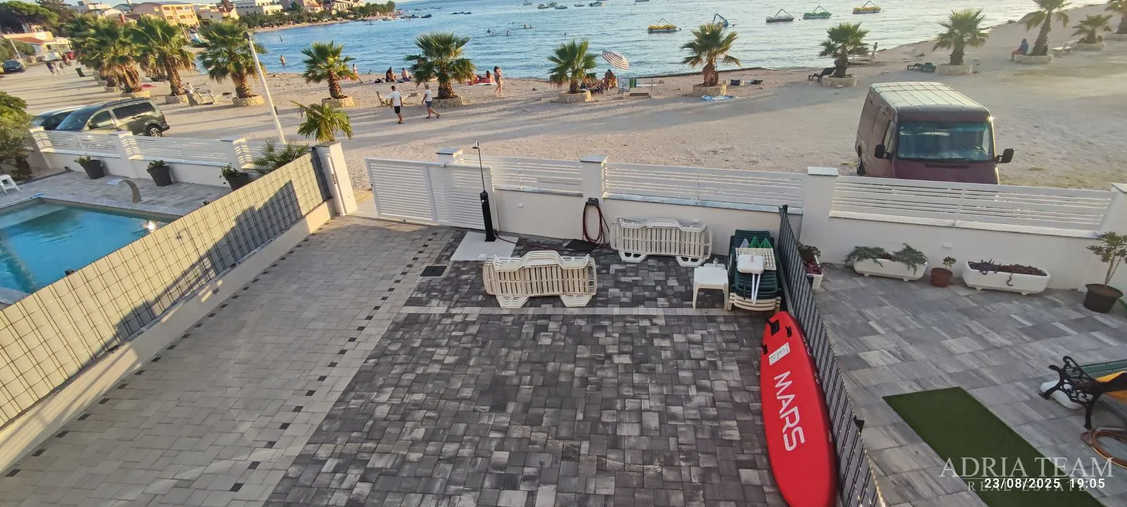 apartmani prvi red do mora, vir - zadar - slika 23