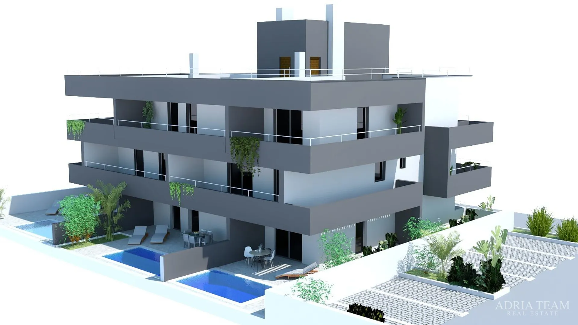 apartmani s pogledom na more, novogradnja - nin - slika 2