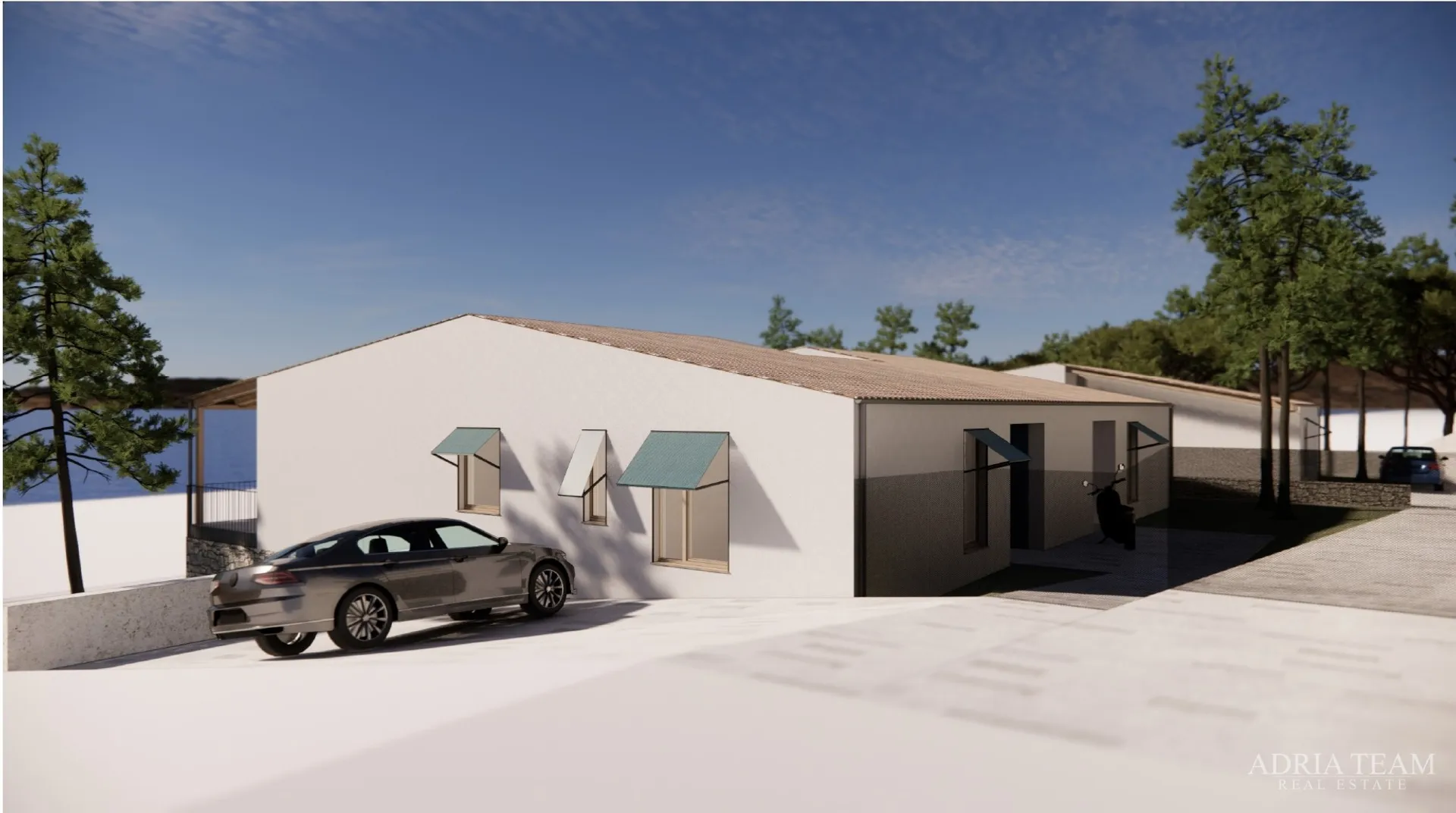 vila, 60 m od mora, novogradnja - starigrad - slika 5