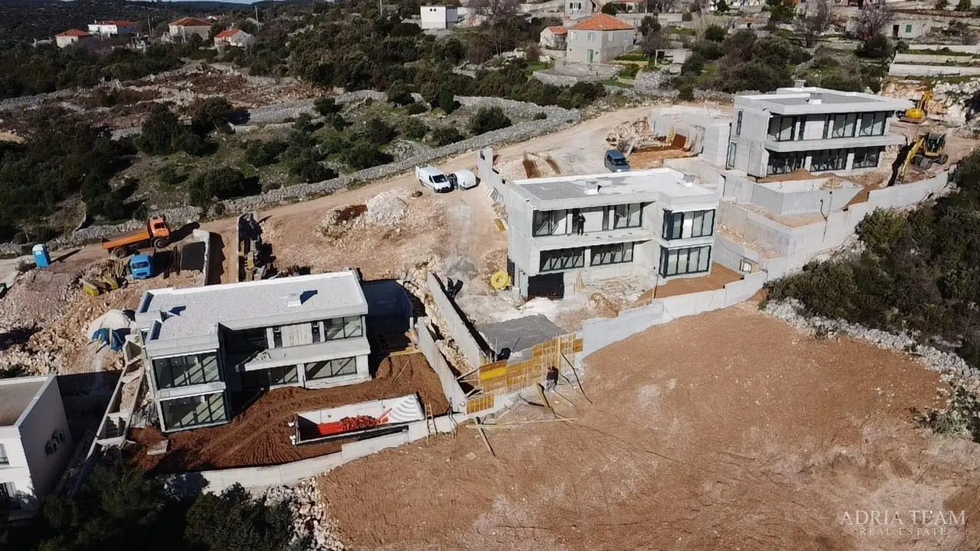 luksuzne vile s otvorenim pogledom na more, vinišće - marina - slika 41