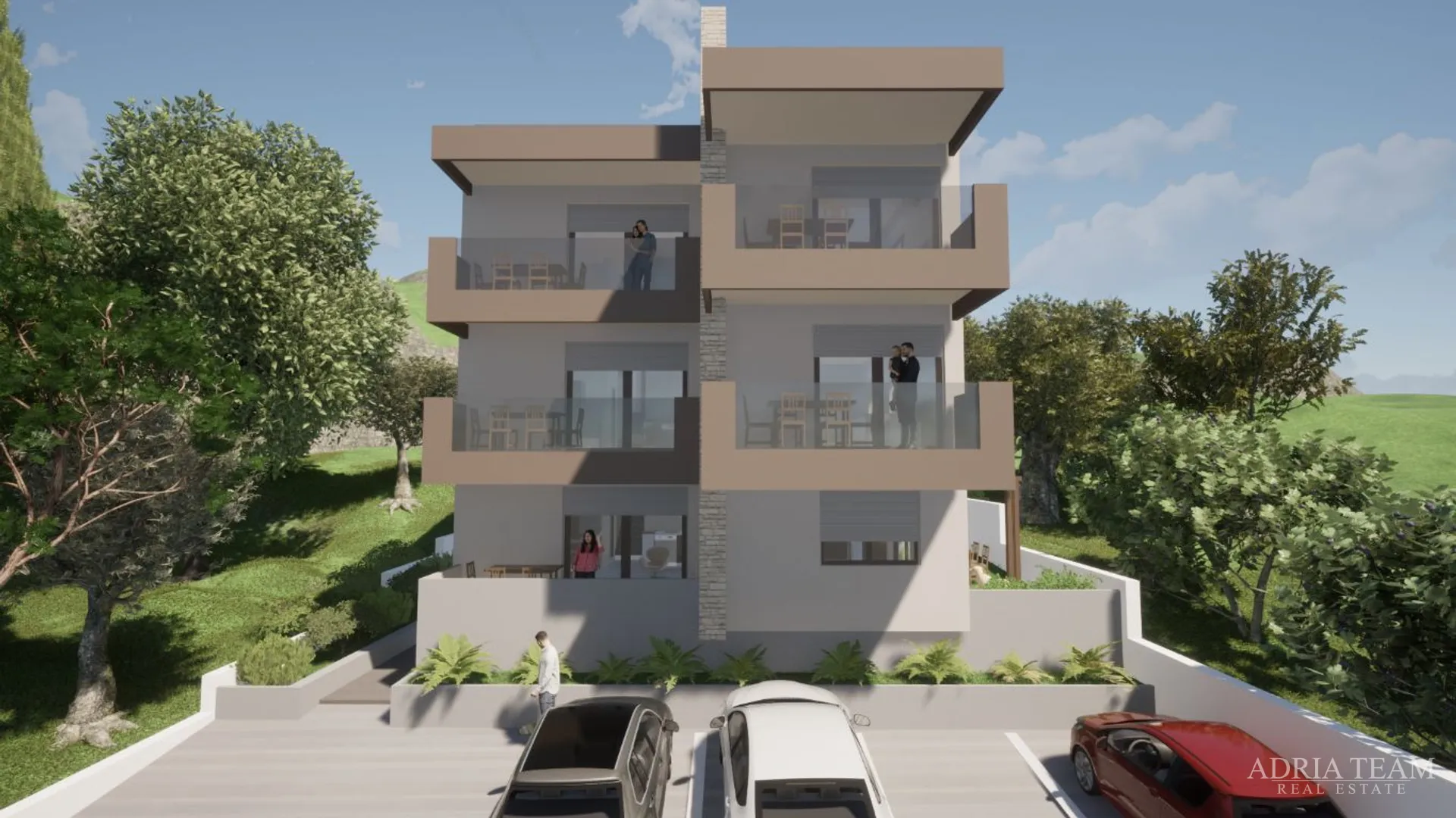 apartmani u novogradnji udaljeni 200 m od mora - seline - slika 73