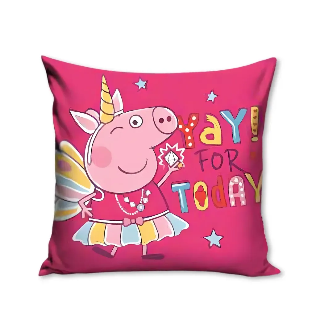 Peppa Pig ‘Yay’ jastučnica, 40cm - Zagreb