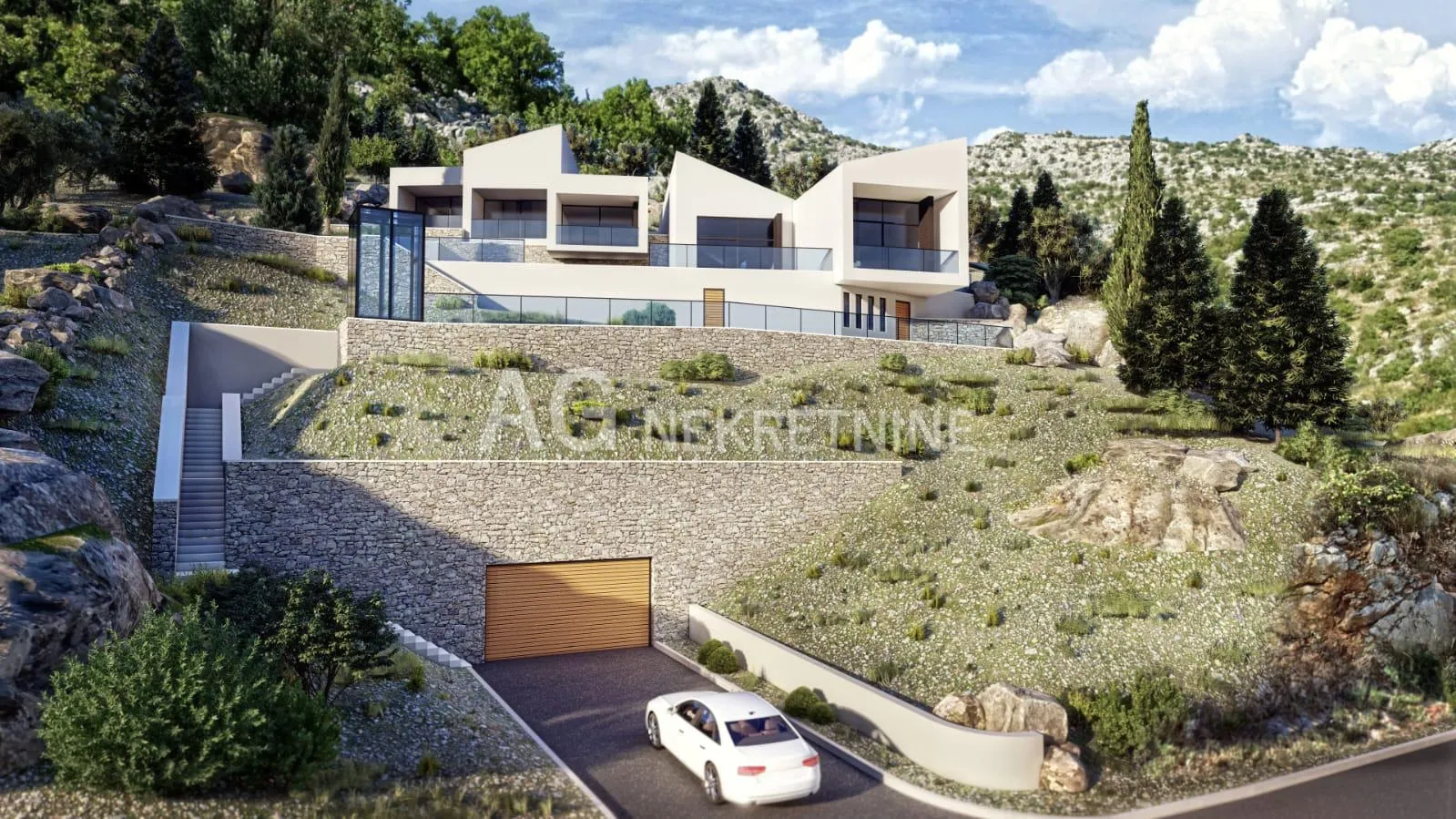 Tribanj, građ.zemljište sa projektom - Tribanj, Starigrad Paklenica