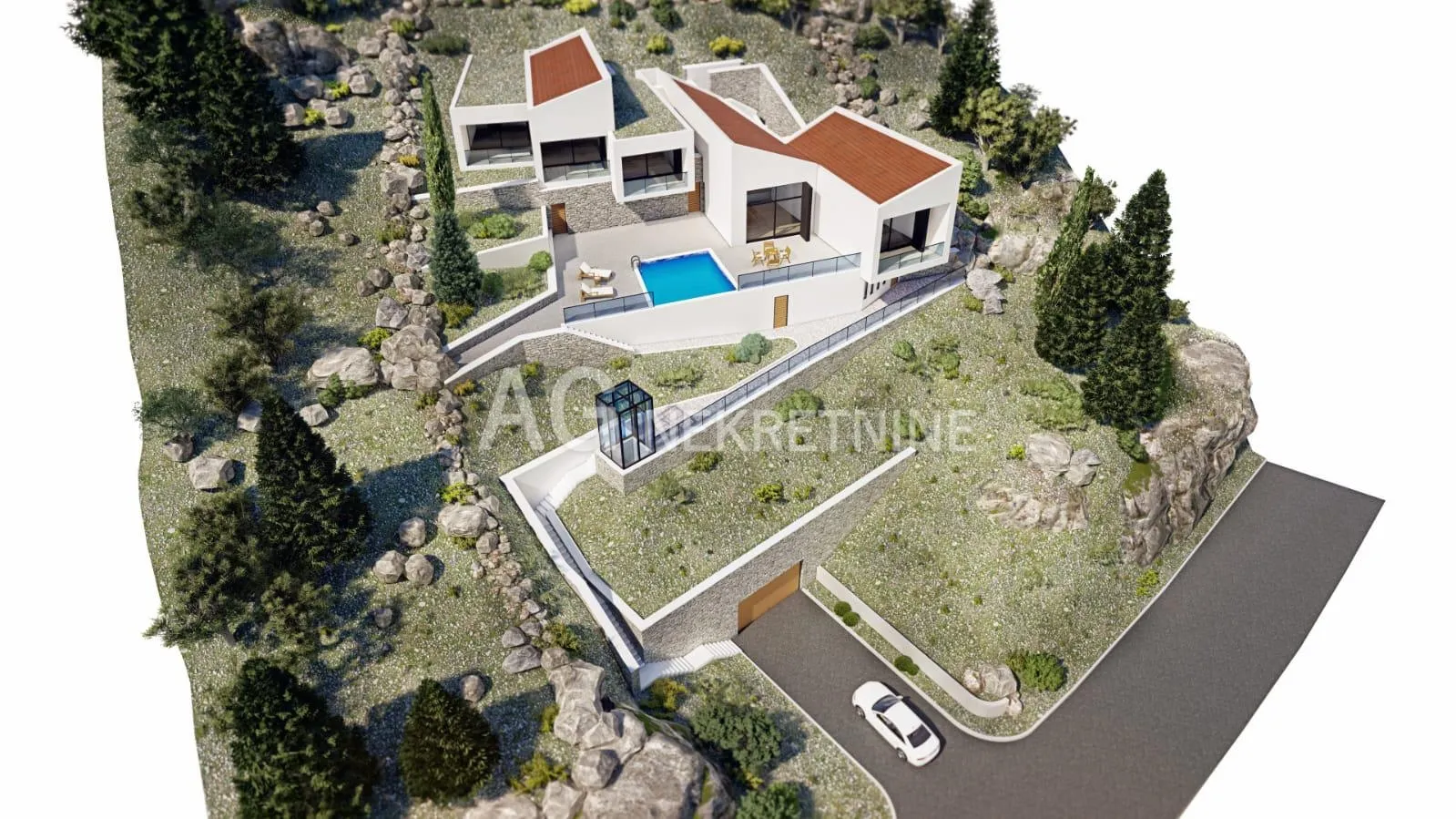 tribanj, građ.zemljište sa projektom - slika 3