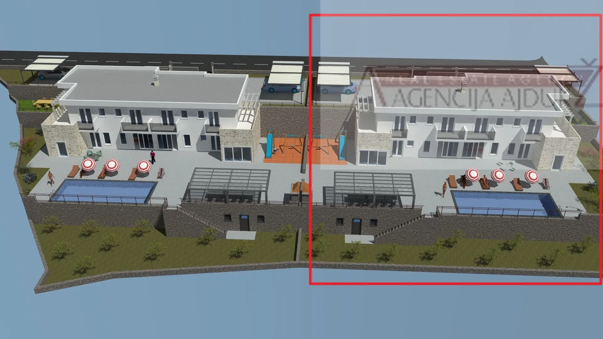imotski vila (roh-bau) 390 m2 vrhunska lokacija - ekskluziva - slika 2