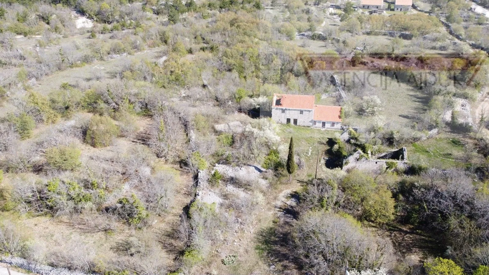 imotski lovreć četiri kamene kuće i velika okućnica 13000 m2 - slika 14