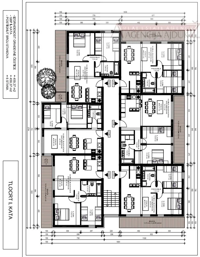 vodice srima građevinsko zemljište 1506 m2 top lokacija - novo! - slika 9