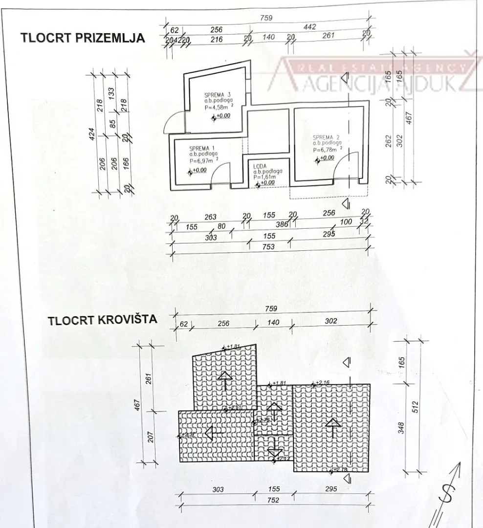 kaštel lukšić kuća 219 m2 + parcela 2993 m2 intimna lokacija - top - slika 19