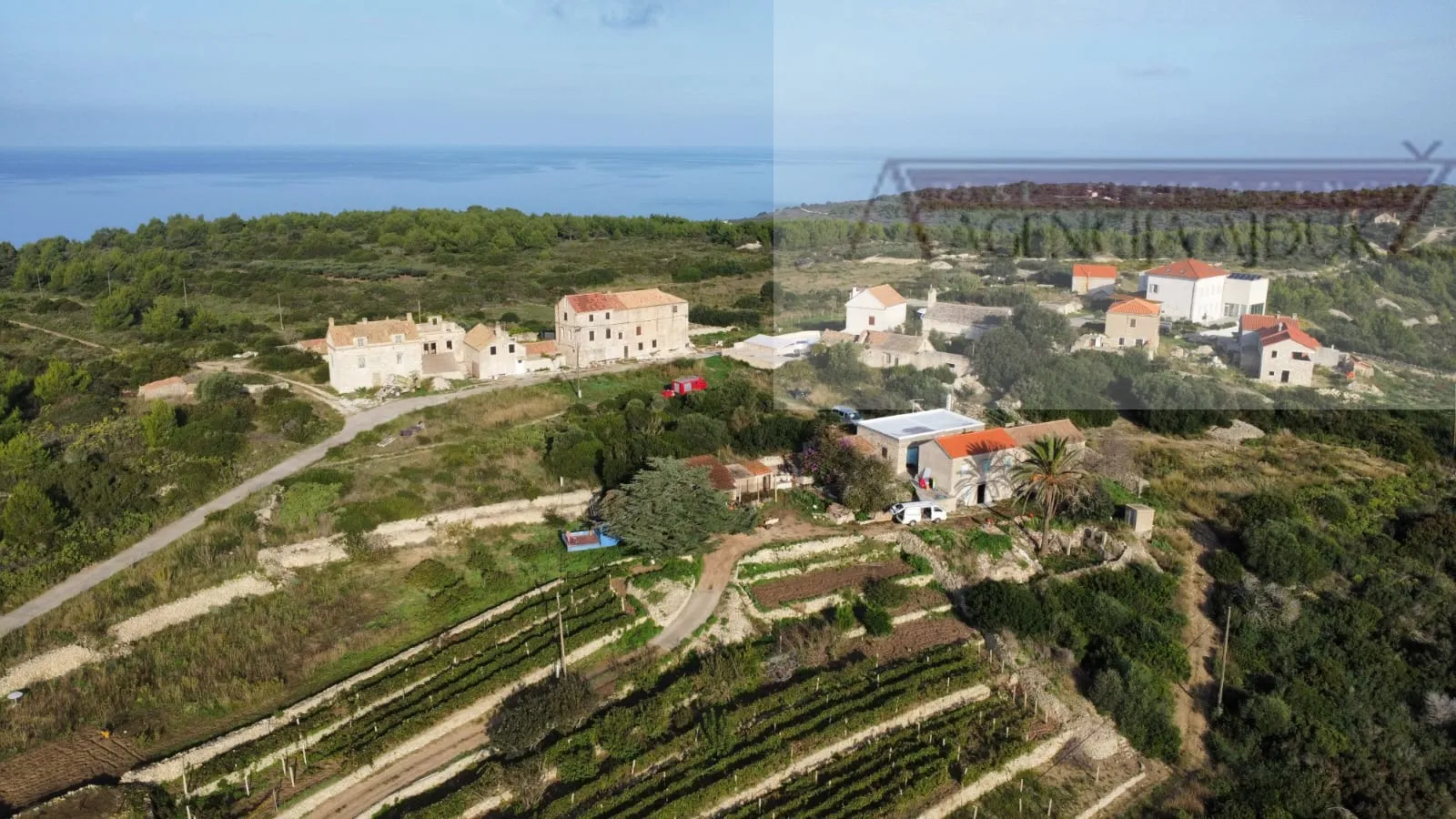 biševo kamena kuća 55 m2 + okućnica 676 m2 - slika 2