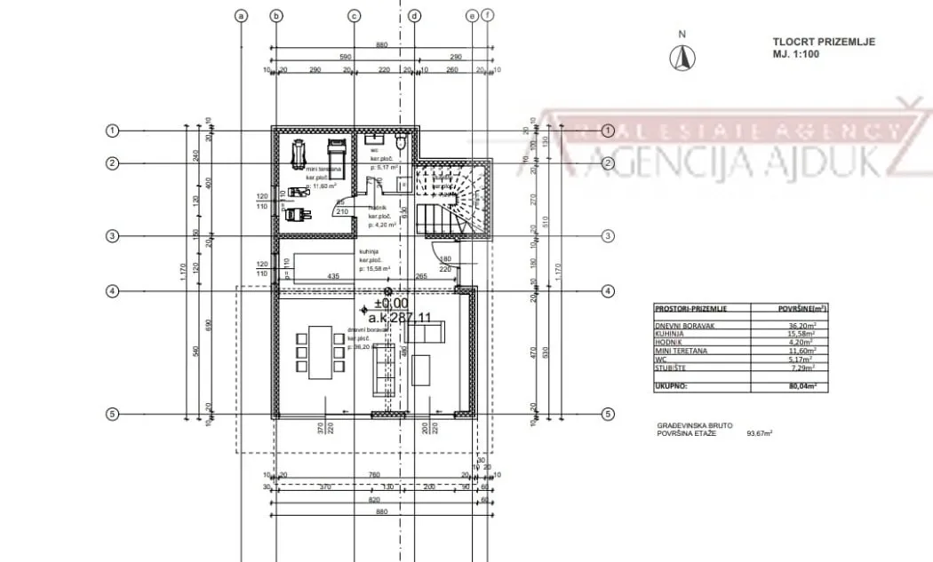 omiš lokva rogoznica građevinsko zemljište 474 m2 + građevinska dozvola - slika 8