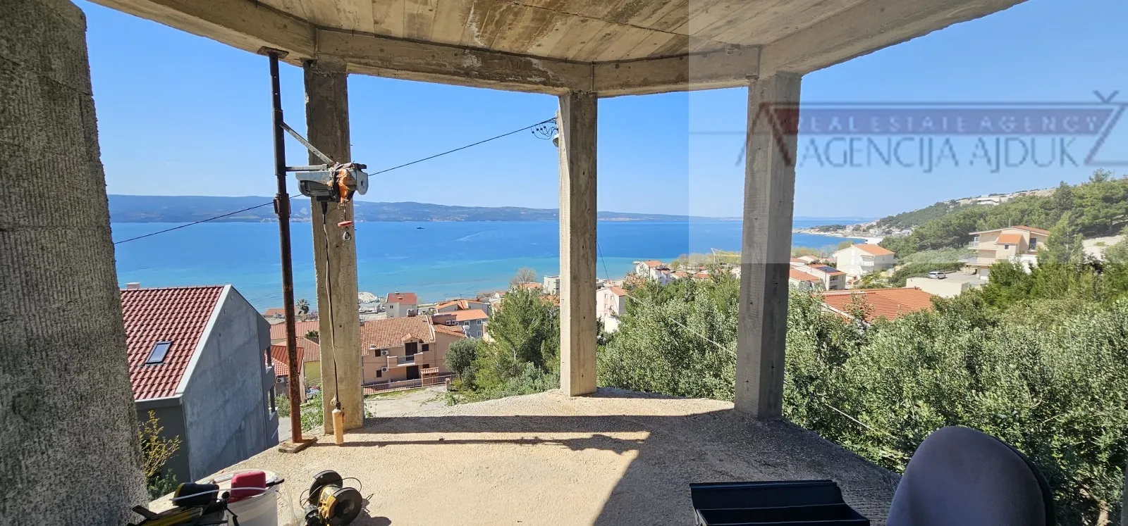 omiš duće kuća 263 m2 otvoren pogled na more - slika 5