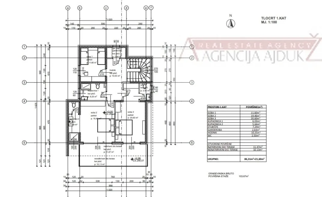 omiš lokva rogoznica građevinsko zemljište 474 m2 + građevinska dozvola - slika 7