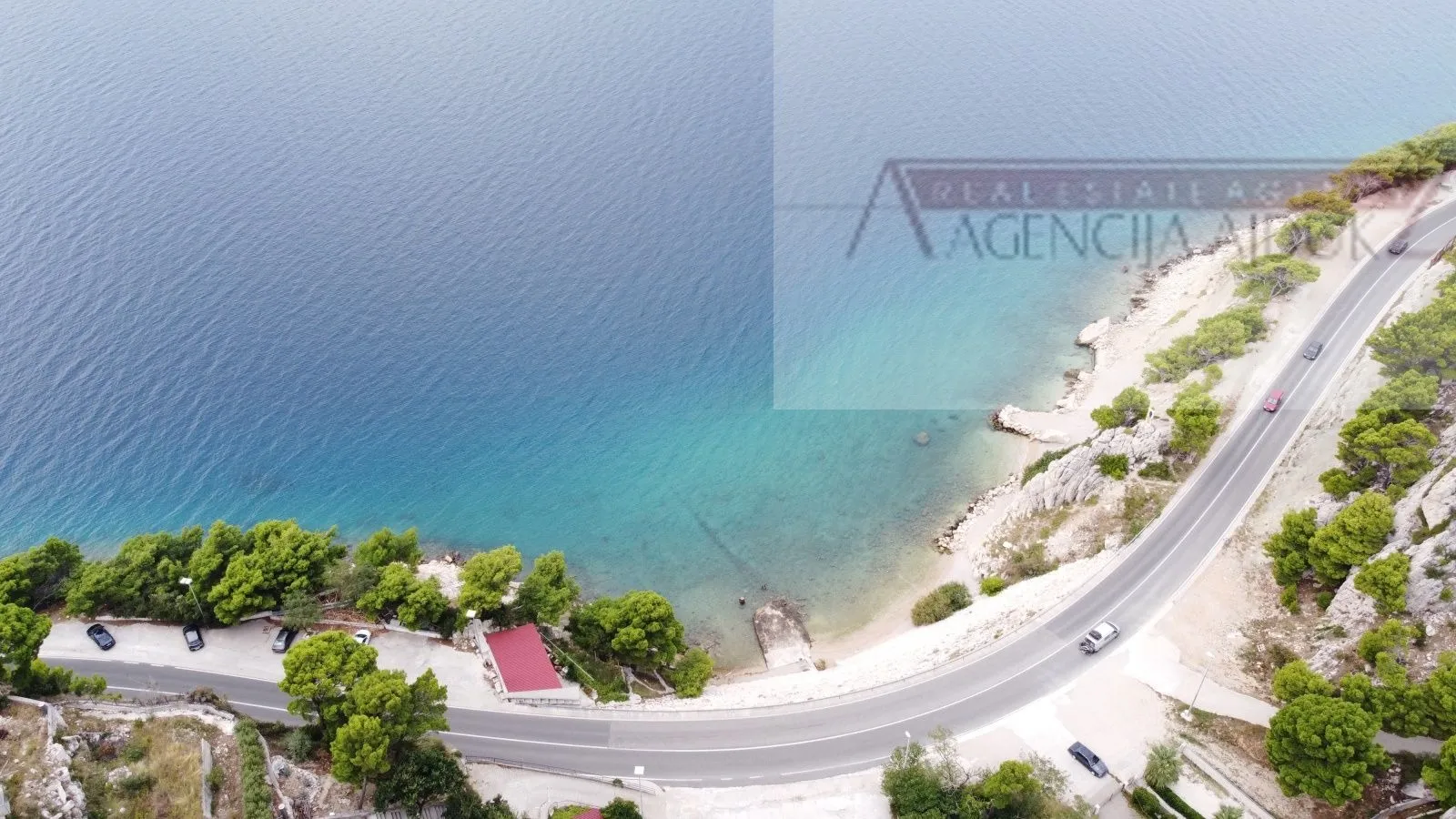 Omiš Lokva Rogoznica 859 m2 blizina mora + pogled - Lokva Rogoznica, Omiš
