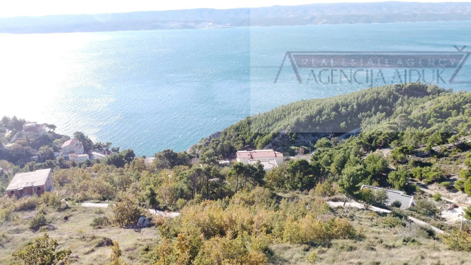 omiš lokva rogoznica građevinsko zemljište 1473 m2 otvoren pogled - slika 3
