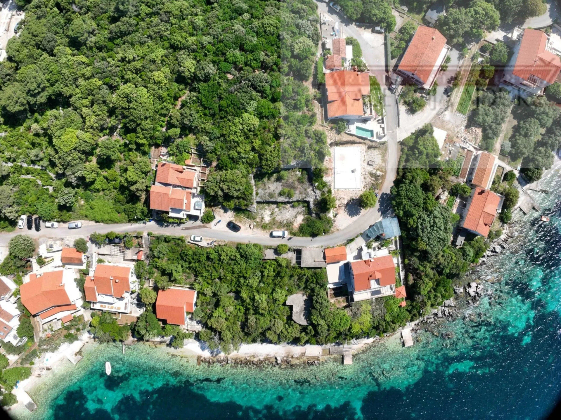korčula žrnovo građevinsko zemljište 582 m2 + dozvola - 40m od mora! - slika 12