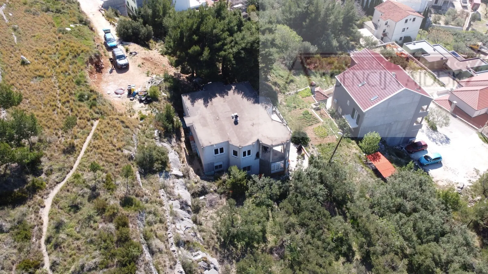 omiš duće kuća 263 m2 otvoren pogled na more - slika 8