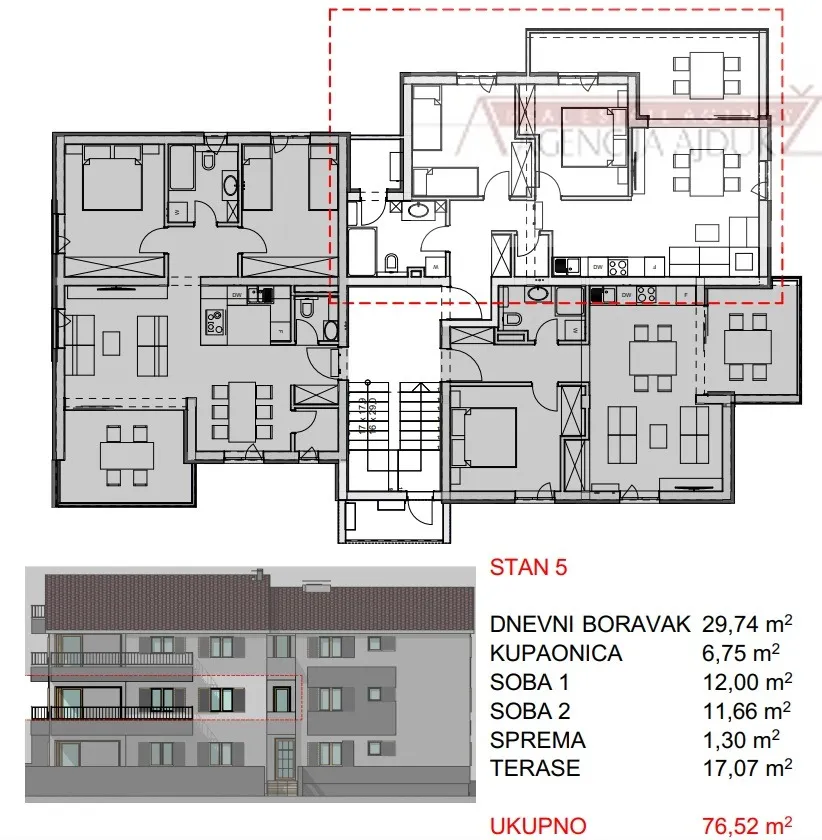 hvar novogradnja 78,52 m2 vrboska - dvosoban - novo - ekskluziva - slika 12