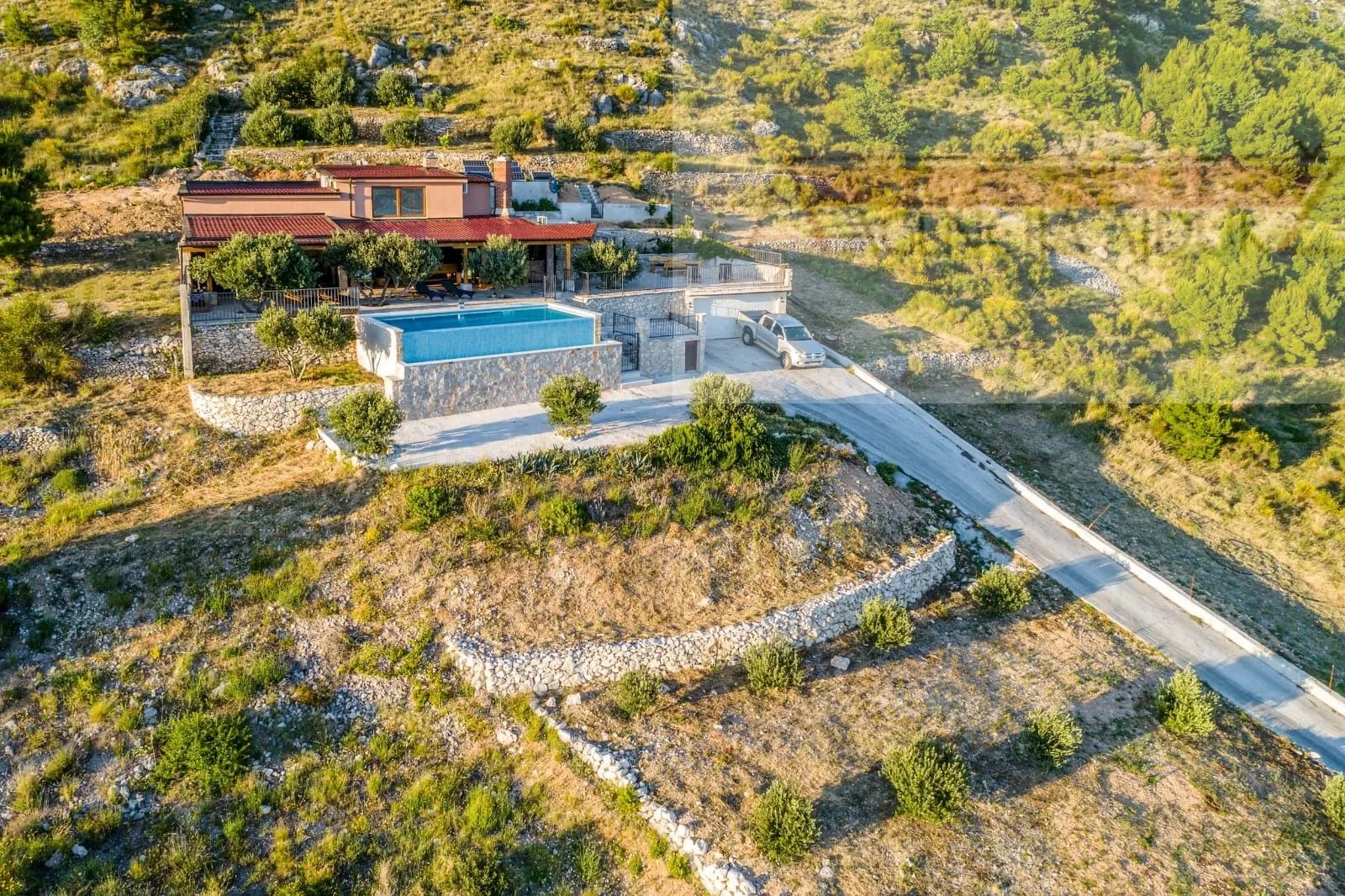 omiš vila stanići top lokacija - intima - pogled na more - slika 3
