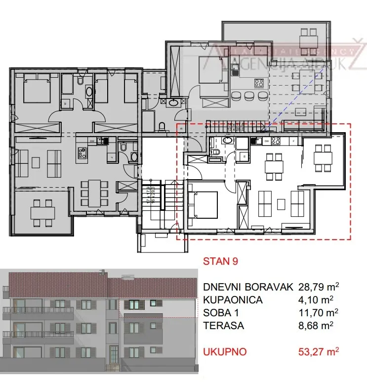 hvar vrboska 55,27 m2 novogradnja jednosoban - ekskluzivna prodaja - slika 12